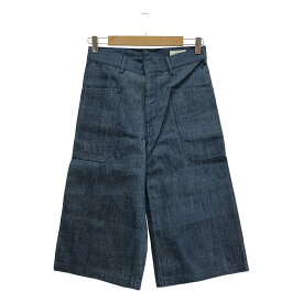 【新品】 HYKE / ハイク | ベイカー クロップド デニムパンツ | 1 | PALE BLUE | レディース