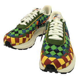 【美品】 Jean Paul Gaultier / ジャンポール・ゴルチエ | × sacai / サカイ × NIKE / ナイキ Woven Vapor Waffle / DR5209-300 ウーブン ヴェイパー ワッフル スニーカー | 29 | マルチカラー | メンズ