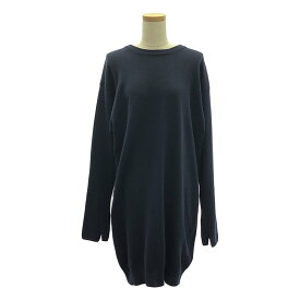 Maison Margiela / メゾンマルジェラ | カシミヤ混 12ゲージ フィンガーレスグローブ ニットワンピース | XS | ネイビー | レディース