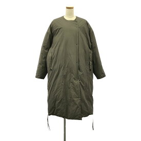 【美品】 MONCLER / モンクレール | × HYKE / ハイク GENIUS 4 MUVERANIS GORE-TEX / ムベラニス ゴアテックス ダウンコート | 1 | カーキグレー | レディース