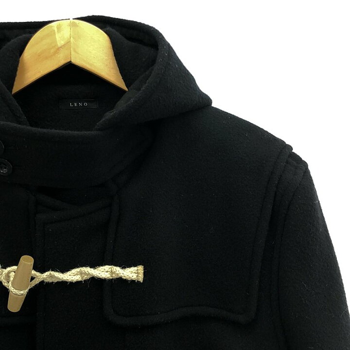 楽天市場】LENO / リノ | DUFFLE COAT ダッフル コート | 0 | ブラック 
