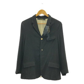 【美品】 ARCHIVIO J.M.Ribot / アルキビオジェイエムリボット | GOI/PN / wool jacket / ウール 縮絨 ジャケット / 総裏地 | 44 | black | メンズ