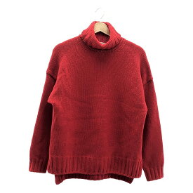 SLOANE / スローン | 3Gジーロンラム×カシミヤドロップショルダーニットプルオーバー | 1 | レッド | レディース