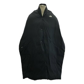 【美品】 THE NORTH FACE / ザノースフェイス | × HYKE 別注 Light Down Cape ライトダウンケープ | F | ブラック | メンズ