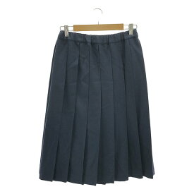 charpentier de vaisseau / シャルパンティエドゥヴェッソ | ウール プリーツ スカート | 1 | ネイビー | レディース