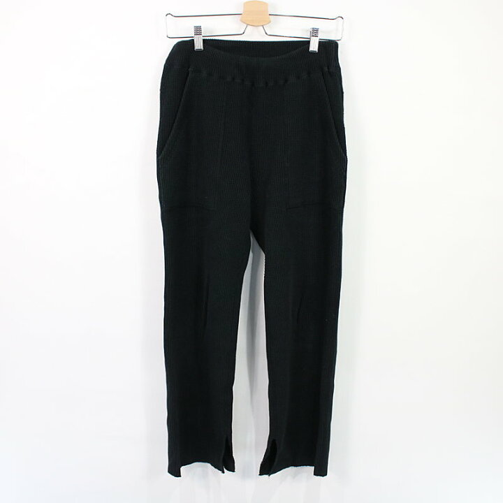 楽天市場】PHEENY / フィーニー | BIG WAFFLE FLARE PANTS スリット  