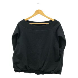 DRIES VAN NOTEN / ドリスヴァンノッテン | スリーブレス バルーン スウェット | M | ブラック | レディース