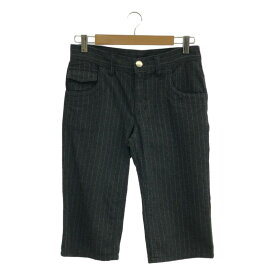 tricot COMME des GARCONS / トリココムデギャルソン | 2005AW | ウール ストライプ ショートパンツ | S | グレー | レディース