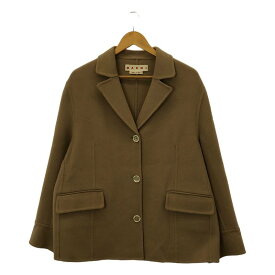 MARNI / マルニ | ウール ハーフチェスターコート | 38 | ベージュ | レディース
