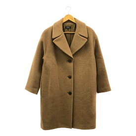 【新品】 A.P.C. / アーペーセー | ウール チェスター コート | 36 | ブラウン | レディース