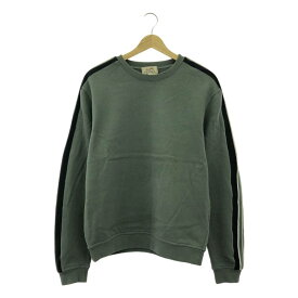 【美品】 HERMES / エルメス | ランH サイドライン スウェット トレーナー | S | グレー系 | メンズ