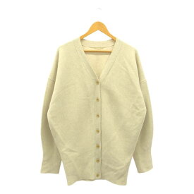 L'Appartement / アパルトモン | 2023AW | Volume Knit Cardigan カシミヤ混 カーディガン | ベージュ | レディース
