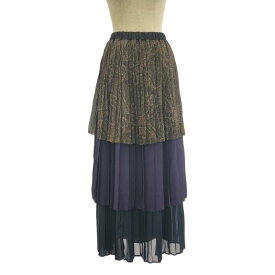 YEAH RIGHT!! / イエーライト | プリーツ レイヤード スカート | 1 | マルチカラー | レディース