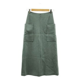 AURALEE / オーラリー | 2021AW | TENSE WOOL DOUBLE CLOTH SKIRT テンスウール ダブルクロス スカート | 0 | ブルーグレー | レディース