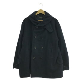 Engineered Garments / エンジニアドガーメンツ | 2022AW | LH Pea Coat Polyester Fake Melton Pコート ピーコート ポリエステルフェイクメルトン | S | ネイビー | メンズ