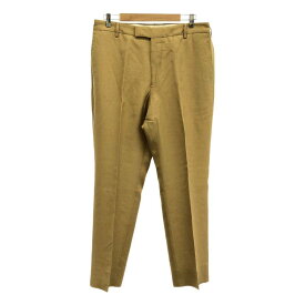 【美品】 GUCCI / グッチ | レーヨン リネン スラックスパンツ | 52 | ベージュ | メンズ