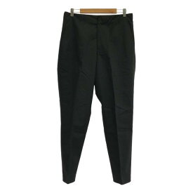 【美品】 DESCENTE / デサント | WOOL MIX SEAMTAPED PANTS ウールミックスシームテープパンツ | L | ブラック | メンズ