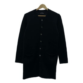 tricot COMME des GARCONS / トリココムデギャルソン | 2011AW | ウール クルーネック ポケット ロングカーディガン | ブラック | レディース
