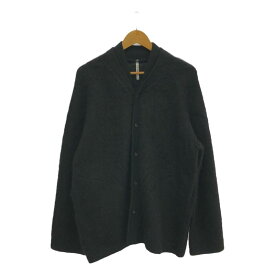 【美品】 A CCORDION / アコーディオン | 2024AW | ALPACA FLUFFY JK アルパカ ウール シャギーニット カーディガン | ブラック | レディース