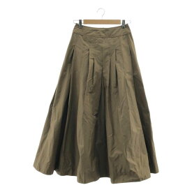 Deuxieme Classe / ドゥーズィエムクラス | 2024AW | WASHED TUCK / タフタ ロングスカート | M | ベージュ | レディース
