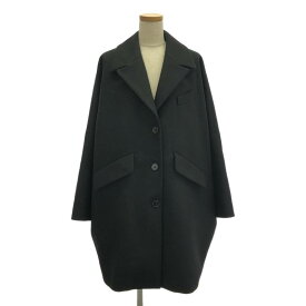 MM6 Maison Margiela / エムエムシックスメゾンマルジェラ | 2022AW | ウール オーバーサイズ コクーンコート | 38 | ブラック | レディース