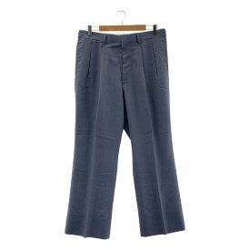 【新品】 MAATEE&SONS / マーティー&サンズ | 2025SS | SHIRAHAMA シラハマ ウール スラックス | 3 | 怪しい深いBULE | メンズ