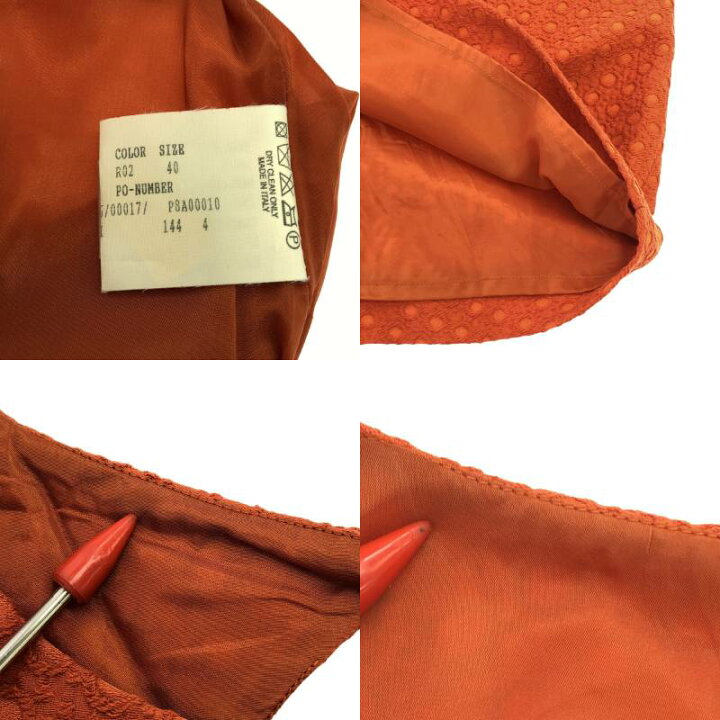 楽天市場】AGNONA / アニオナ | エンブロイダリー サイドジップ  