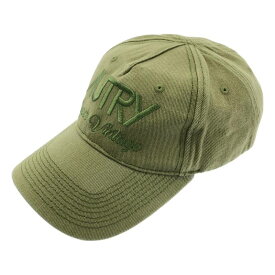 AUTRY / オートリー | Super Vintage Logo Cap スーパーヴィンテージ ロゴ 刺しゅう キャップ | F | オリーブ | レディース