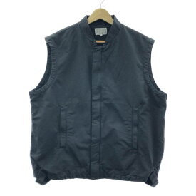 C.E / シーイー | 2023SS | FLEECE LINING VEST フリースライニングベスト コットンナイロンクロス | M | ブラック | メンズ