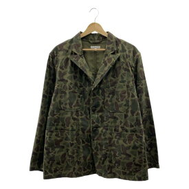 【美品】 Engineered Garments / エンジニアドガーメンツ | 2023SS | Bedford Jacket - 6.5oz Flat Twill Olive Camo ベッドフォードジャケット オリーブカモ 迷彩 | S | オリーブ系 | メンズ