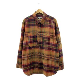 【美品】 Engineered Garments / エンジニアドガーメンツ | 2024SS | Work Shirt Cotton Plaid マドラスチェック コットン ワークシャツ | M | マルチカラー | メンズ