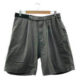 Graphpaper / グラフペーパー | 2021SS | Stretch Typewriter Wide Chef Shorts ストレッチ タイプライター ワイド シェフ ショーツ ショートパンツ | F | グレー | メンズ