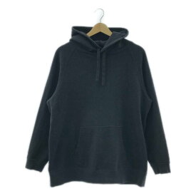 SNOW PEAK / スノーピーク | Recycled Cotton Pullover Hoodie コットン プルオーバー フーディ | M | ブラック | メンズ
