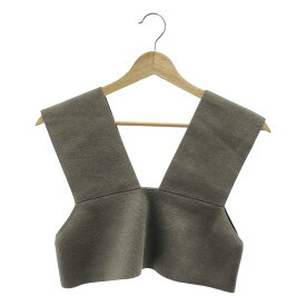 HYKE / ハイク | Sweater Top ニット ビスチェ | F | グレージュ | レディース
