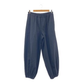 COMME des GARCONS / コムデギャルソン | 2005AW | ウール クロップド イージーパンツ | S | ブラック | メンズ