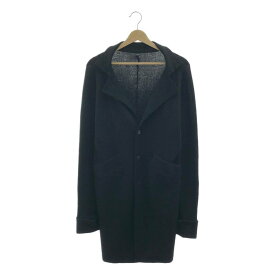 【美品】 Y's / ワイズヨウジヤマモト | 2005AW | ウール ニット コーディガン シングルコート | 3 | ブラック | レディース