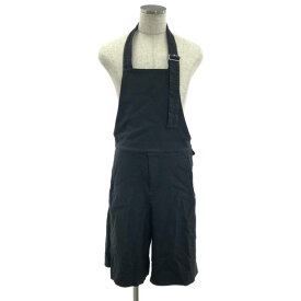 【美品】 COMME des GARCONS HOMME PLUS / コムデギャルソンオムプリュス | 2023SS | ホルターネック ポリエステル オーバーオール | S | ブラック | メンズ