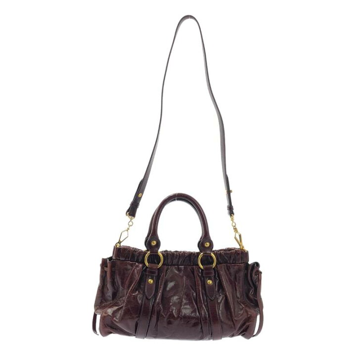 楽天市場】【美品】 miu miu / ミュウミュウ | VITELLO LUX ヴィッテロ 