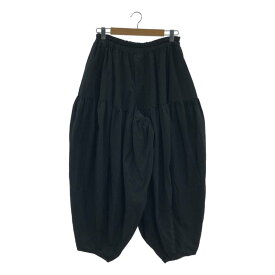 【美品】 COMME des GARCONS HOMME PLUS / コムデギャルソンオムプリュス | 2023SS | ポリエステル イージー バルーンパンツ | S | ブラック | メンズ