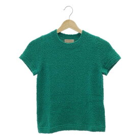 THE SHISHIKUI / シシクイ | South 半袖 コットンニット | F | グリーン | レディース