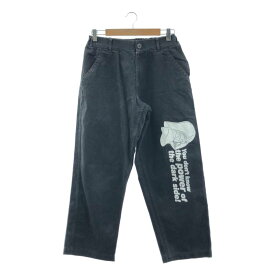 COMME des GARCONS SHIRT / コムデギャルソンシャツ | ×STAR WARS スターウォーズ / ダースベイダー プリント イージーパンツ | S | ブラック | メンズ