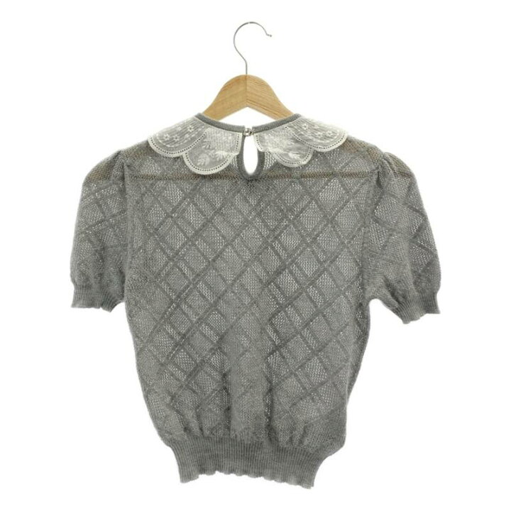 楽天市場】miu miu / ミュウミュウ | レース付 半袖 カシミヤシルク  