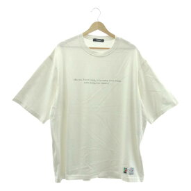 UNDER COVER / アンダーカバー | 2023SS | BD天竺TEE VITAMIN C プリント 半袖 Tシャツ | 4 | ホワイト | メンズ