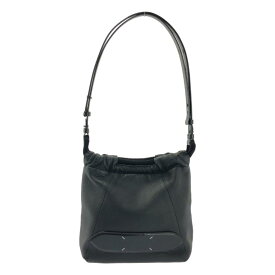 Maison Margiela / メゾンマルジェラ | SOFT 5AC DRAWSTRING BAG SMALL ドローストリング ショルダーバッグ | ブラック | レディース