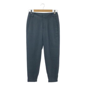 HELMUT LANG / ヘルムートラング | ウール スラックス パンツ | 00 | ブラック | レディース