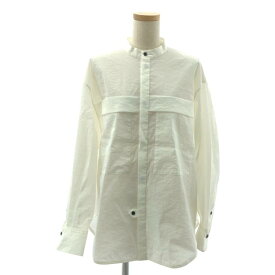 LOHEN / ローヘン | 2025SS | BIG PATCH POCKET SHIRT ビッグ パッチ ポケット シャツ ブラウス | F | ホワイト | レディース
