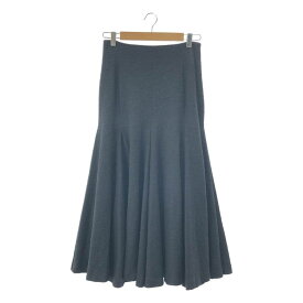 BAUME / ボーメ | コットンツイード ロングスカート | 38 | ブラック | レディース