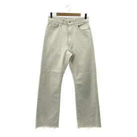 【美品】 KURO / クロ | DENIM / カットオフ デニムパンツ | 29 | ベージュ | レディース