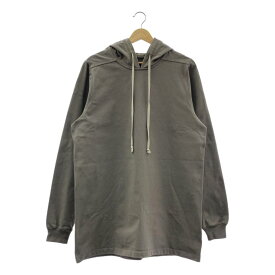【美品】 Rick Owens / リックオウエンス | 2021SS | PHLEGETHON Classic Hoodie クラシック コットン パーカー | XS | グレー | メンズ