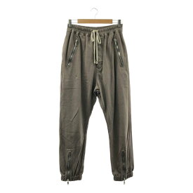 【新品】 Rick Owens / リックオウエンス | 2023AW | LUXOR Tecuatl Track Pant 裾ジップ スウェット トラックパンツ | 46 | グレー系 | メンズ